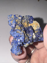 Load image into Gallery viewer, 140ct Natural Azurite Gemstone Blue Mineral Display Crystal Specimen 45x48mm