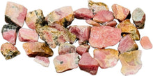 Load image into Gallery viewer, 1LB Pound Bulk Lot Argentina Pink Rhodochrosite Rough Gemstone Lapidary