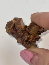 Load image into Gallery viewer, 19g Vanadinite crystal cluster red/brown Hexagonal Crystal Mineral Specimen 
