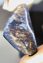 Load image into Gallery viewer, 31ct Rare Fire Obsidian-Glass Butte Cabochon, Oregon Gemstone Lapidary 19x33mm