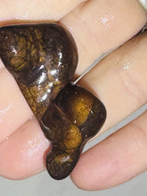 Load image into Gallery viewer, 49ct Fire Agate Gemstone Freeform Semi-Cut Rough Lapidary Specimen 21x41mm