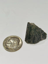Load image into Gallery viewer, 26ct Green Tourmaline Rough Crystal Gemstone Specimen - Lapidary or Faceting