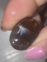Load image into Gallery viewer, 12ct Old Stock Fire Agate Gemstone Rough Cabochon High Grade Lapidary Specimen
