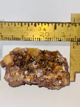 Load image into Gallery viewer, 19g Vanadinite crystal cluster red brown Hexagonal Crystal Mineral Specimen
