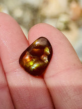 Load image into Gallery viewer, 5.4ct Rare Fire Agate GemStone Cabochon High Grade Lapidary Specimen