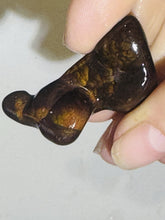Load image into Gallery viewer, 49ct Fire Agate Gemstone Freeform Semi-Cut Rough Lapidary Specimen 21x41mm