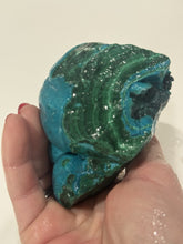 Load image into Gallery viewer, 550g Malachite &amp; Chrysocolla W/ Gem Silica Gemstone Specimen Lapidary - Congo