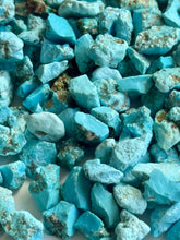 Load image into Gallery viewer, 130g Natural Arizona Sleeping Beauty Turquoise Rough Old Stock Lapidary Lot