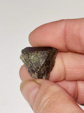 Load image into Gallery viewer, 26ct Green Tourmaline Rough Crystal Gemstone Specimen - Lapidary or Faceting