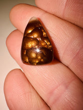 Load image into Gallery viewer, 9.9ct Rare Fire Agate GemStone Cabochon High Grade Lapidary Specimen