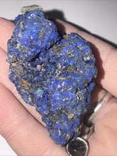 Load image into Gallery viewer, 228ct Natural Azurite Blue Gemstone Mineral Display Crystal Specimen 32x55mm