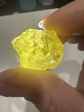 Load image into Gallery viewer, 12g Rare Brazilianite Rough Gemstone  Translucent Facet Grade Specimen Lapidary