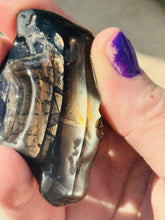 Load image into Gallery viewer, 110ct Rare Fire Obsidian-Glass Butte, Oregon Gemstone Lapidary Rough Specimen