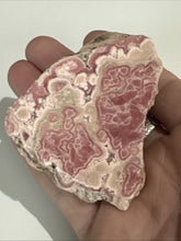 Load image into Gallery viewer, 93g Argentina Pink Rhodochrosite Rough Gemstone Polished Specimen Lapidary