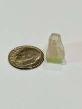 Load image into Gallery viewer, 12ct Slice Raw Watermelon Tourmaline Rough Crystal Gemstone Specimen Bicolor